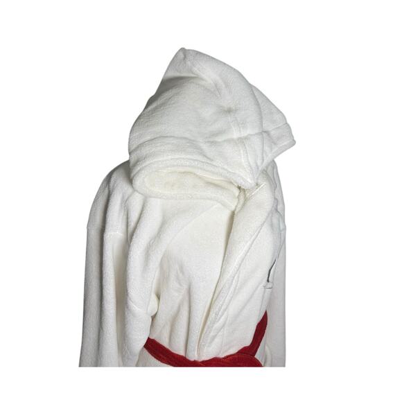Assassin's Creed Serve the Light Plush Bathrobe Men OS Hooded Fleece Cosplay - Picture 6 of 9